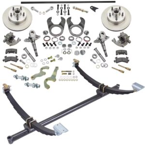 46 Inch Gasser Ford Axle Spindle Brake Kit