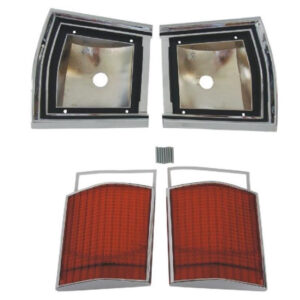 366-67BLKIT Mopar 1967 Dodge Dart Taillight Kit