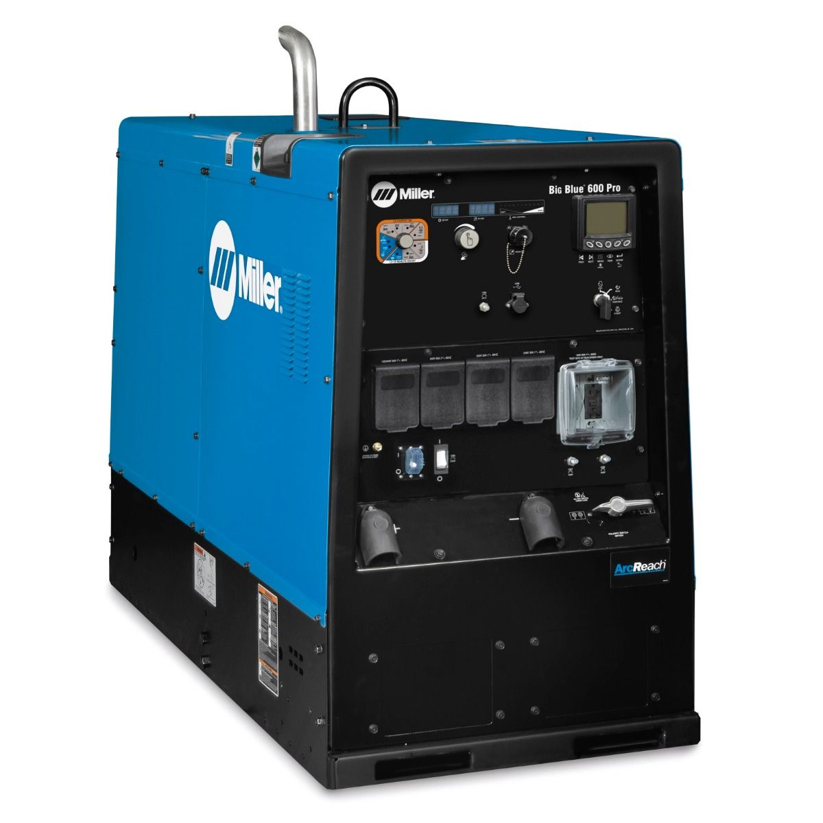 Miller Big Blue 600 Pro Kubota Deluxe welder generator with ArcReach