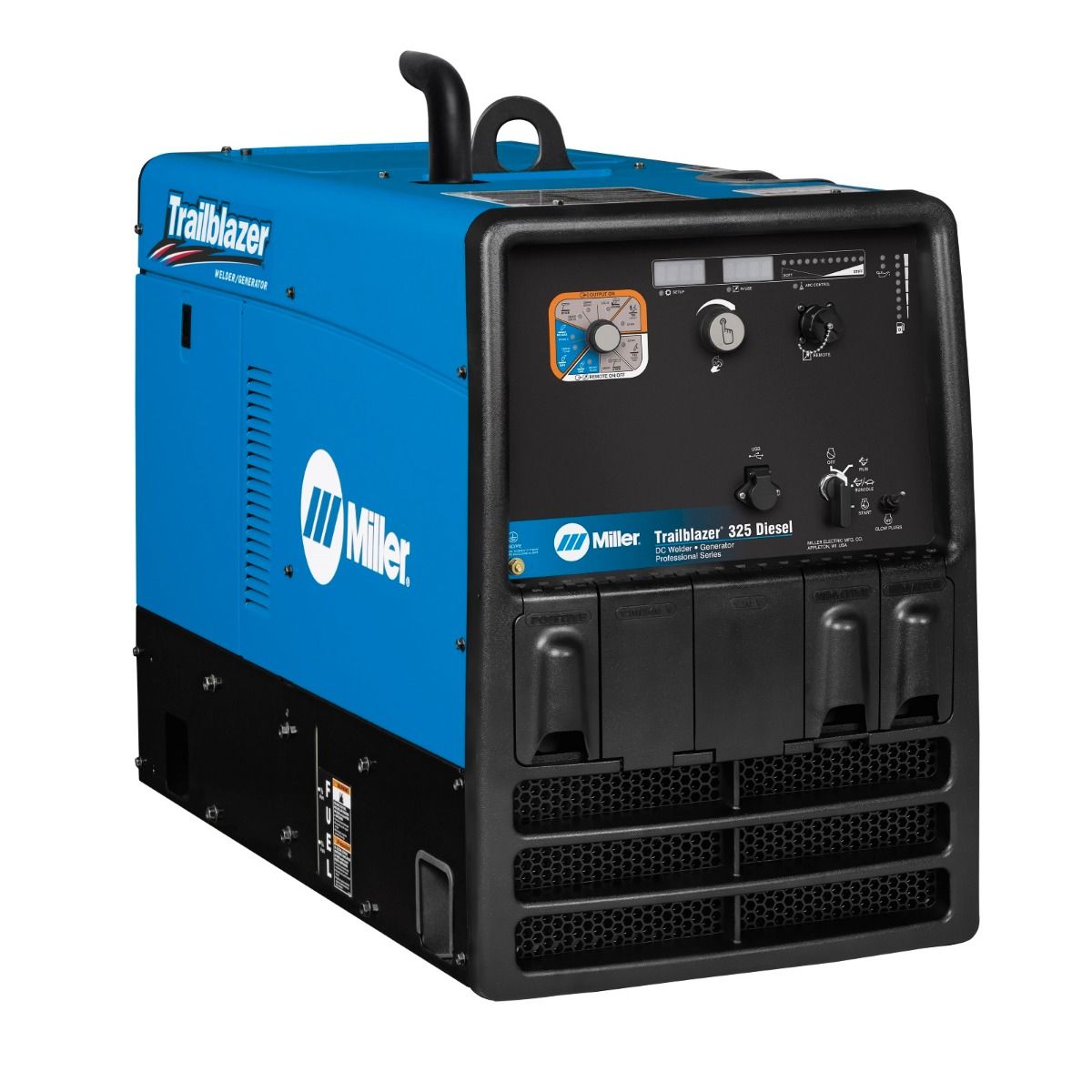 Miller Trailblazer 325 Kubota diesel generator with GFCI and ArcReach