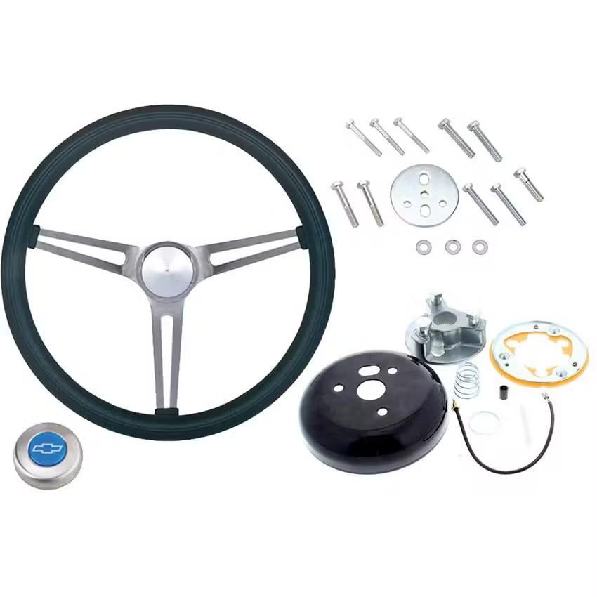 Grant Classic Nostalgia Steering Wheel Chevy with Install Kit 15 inch