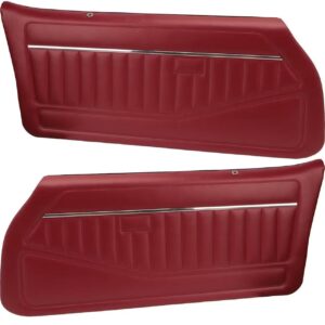 PUI Front Door Panels 78-81 Camaro Carmine reproduction