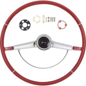 OER 1966 Impala Steering Wheel Kit Red reproduction