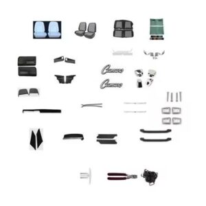 Deluxe Houndstooth Mega Interior Kit 1969 Camaro without AC
