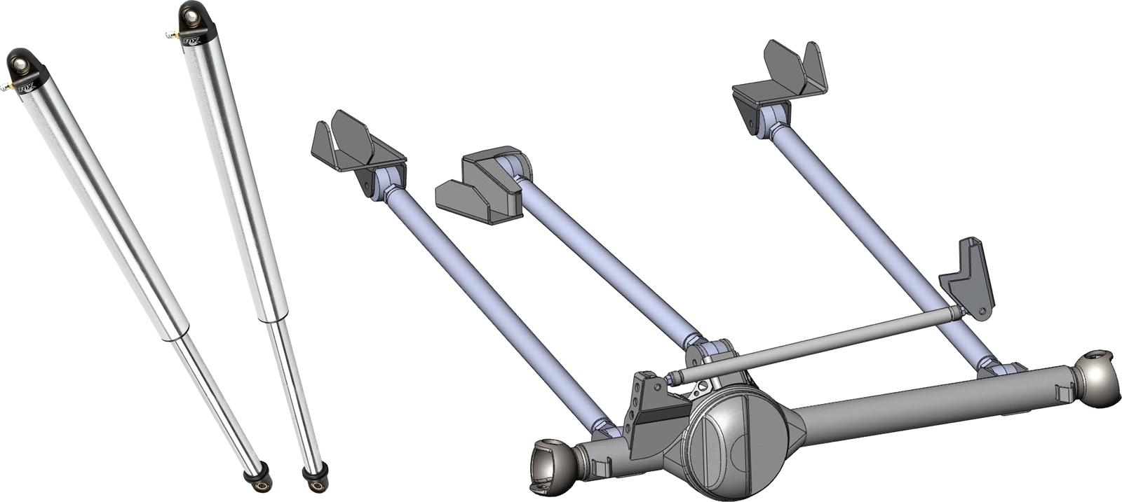 Trail Gear Front Suspension Package 110177-1-KIT